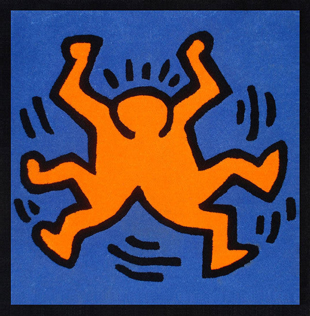 TWINS BY KEITH HARING
