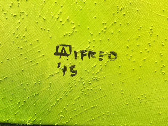 Green Lake by Alfred Hernandez by Artists Misc., 2015 mixed media