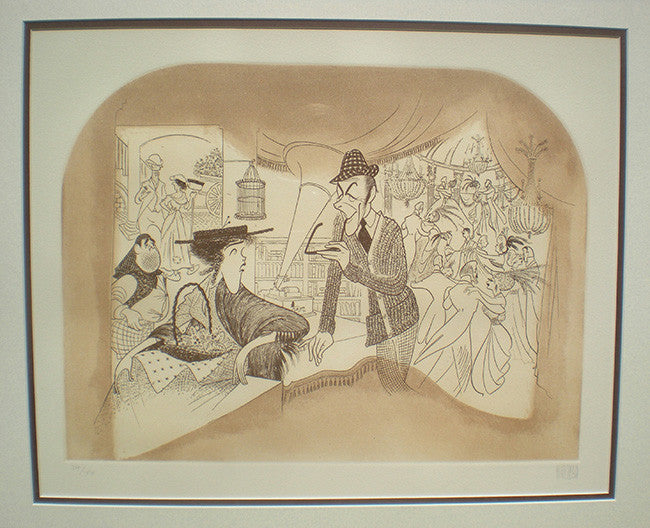 My Fair Lady by Al Hirschfeld by Artists Misc., 1956 lithograph, printed in color