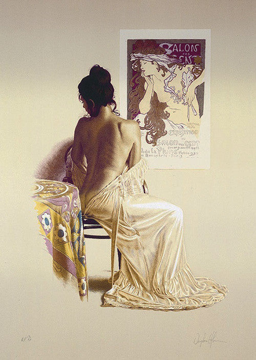 Salon Des Cent by Douglas Hotmann, 1980 lithograph