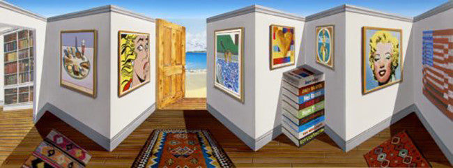 Popular by Patrick Hughes by Artists Misc., 2013 hand painted multiple