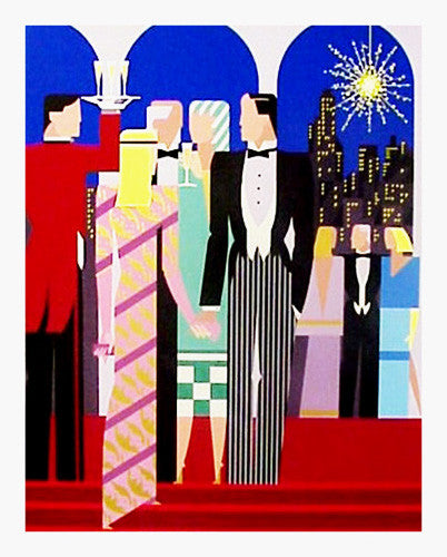 Five Arches II by Giancarlo Impiglia, 1984 serigraph
