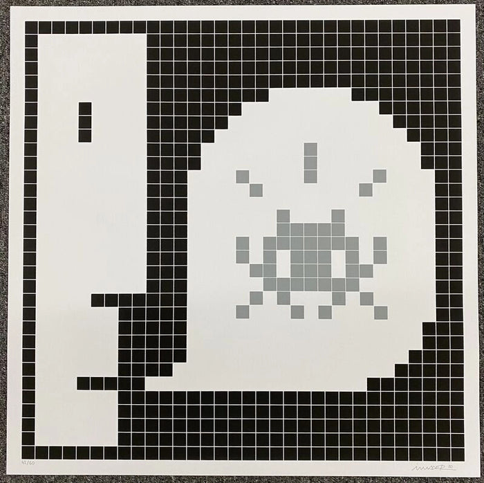 真作 invader インベーダー AlertBlack アラートブラック INVADER – Premier Pop Art
