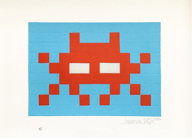INVASION (RED) BY INVADER