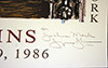 Moma Print Retrospective Poster by Jasper Johns, 1991 poster