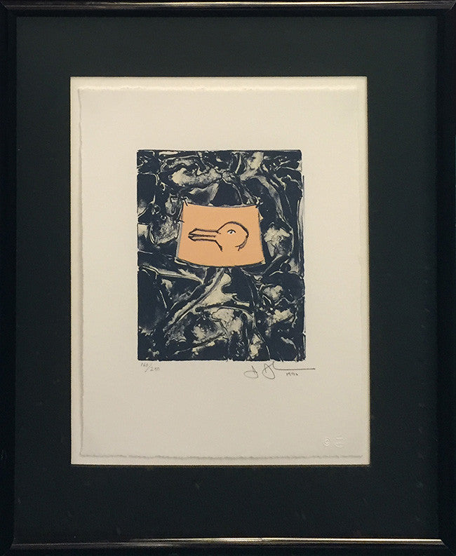 Untitled from Harvey Gantt Portfolio) by Jasper Johns, 1990 lithograph