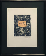 Untitled from Harvey Gantt Portfolio) by Jasper Johns, 1990 lithograph
