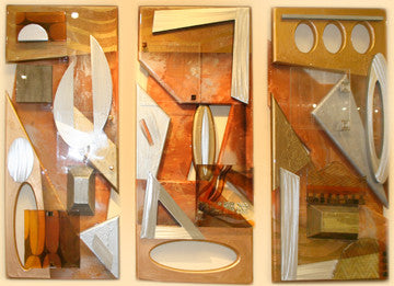 Beneath, Between, Beyond by Dean Johnson, 2010 acrylic, resin, aluminum