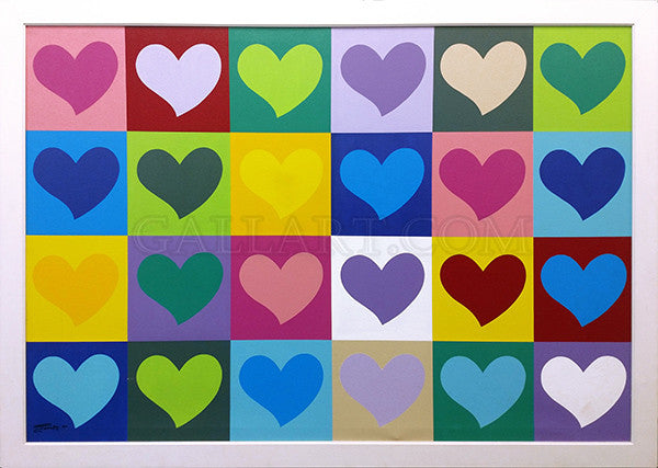 From the Heart by Jozza, 2001 acrylic on canvas