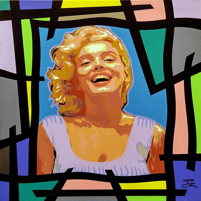 Marilyn by Jozza, 2013 acrylic on canvas