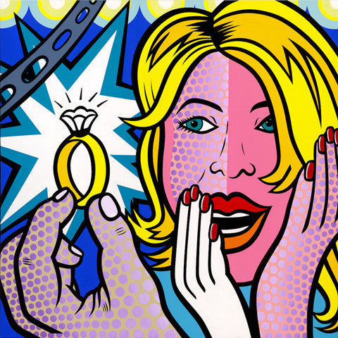 Surprise by Jozza, 2013 acrylic on canvas