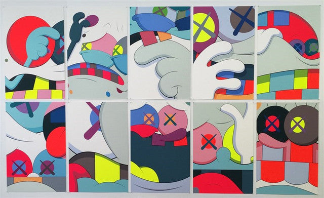 Blame Game (Set of 10) by Kaws, 2014 silkscreen