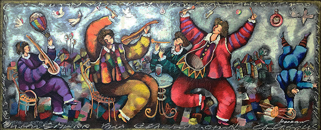 Happy Hour by Michael Kachan by Artists Misc., oil on canvas