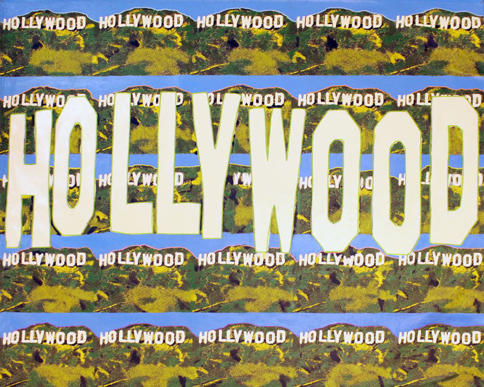 Hollywood Sign - 25 Signs Plus One (Large) by Steve Kaufman