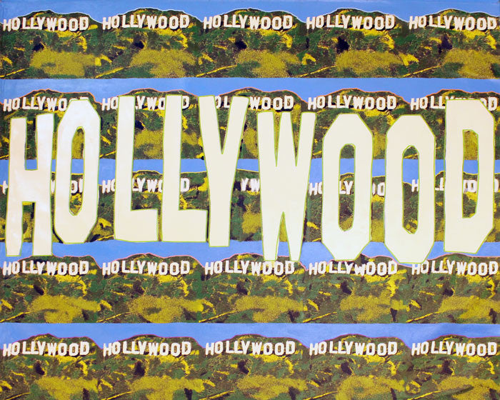 HOLLYWOOD SIGN - 25 SIGNS PLUS ONE (LARGE) BY STEVE KAUFMAN
