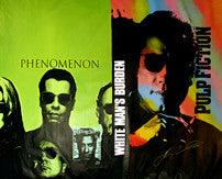 John Travolta Pulp Fiction to Phenomenon (Green) by Steve Kaufman