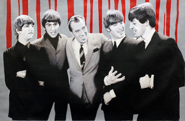 The Beatles Debut on Ed Sullivan 1964 by Steve Kaufman