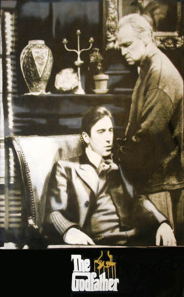 The Godfather by Steve Kaufman