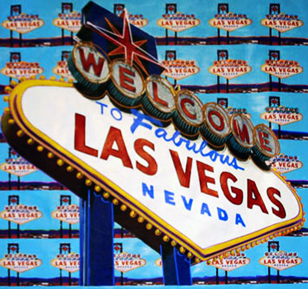 WELCOME TO FABULOUS LAS VEGAS BY STEVE KAUFMAN