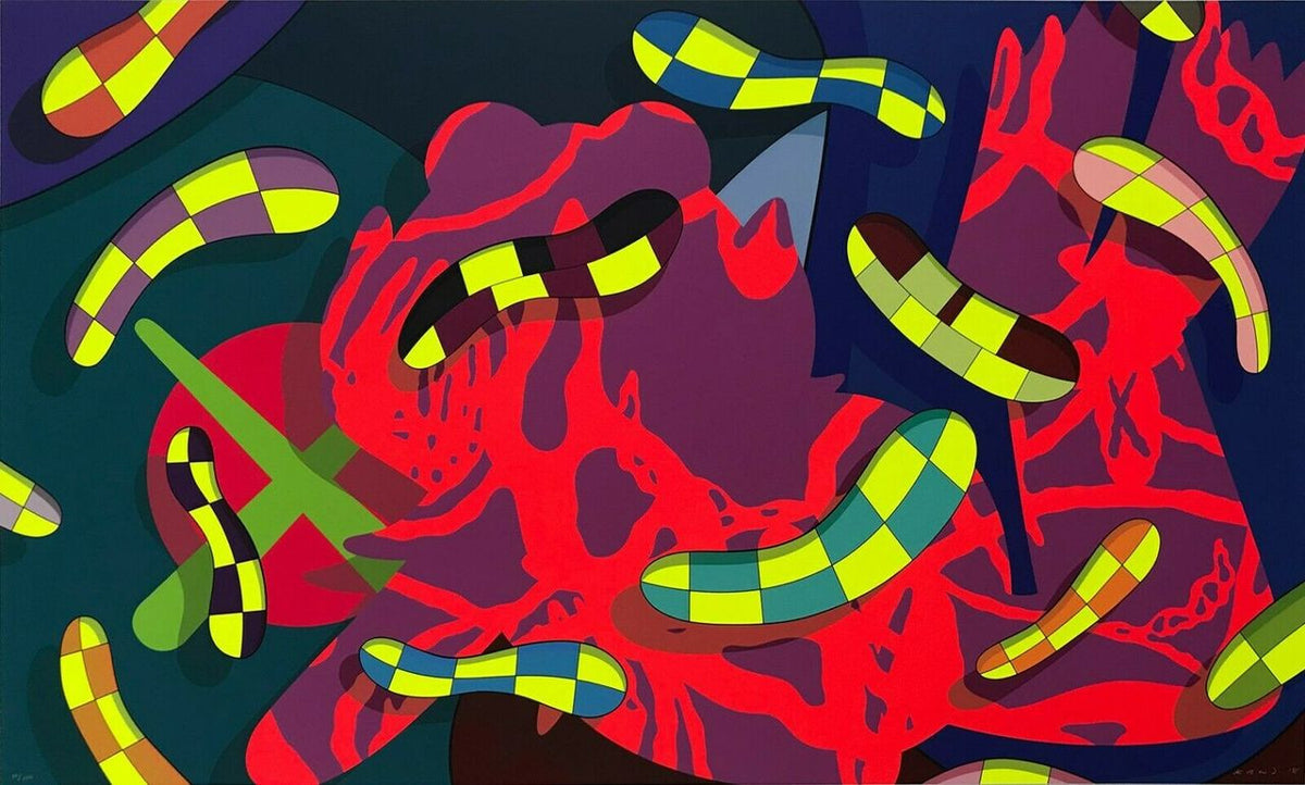 Alone Again by Kaws, 2018 serigraph on Saunders waterford paper