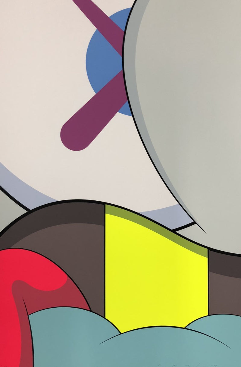 Blame Game by Kaws, 2014 silkscreen
