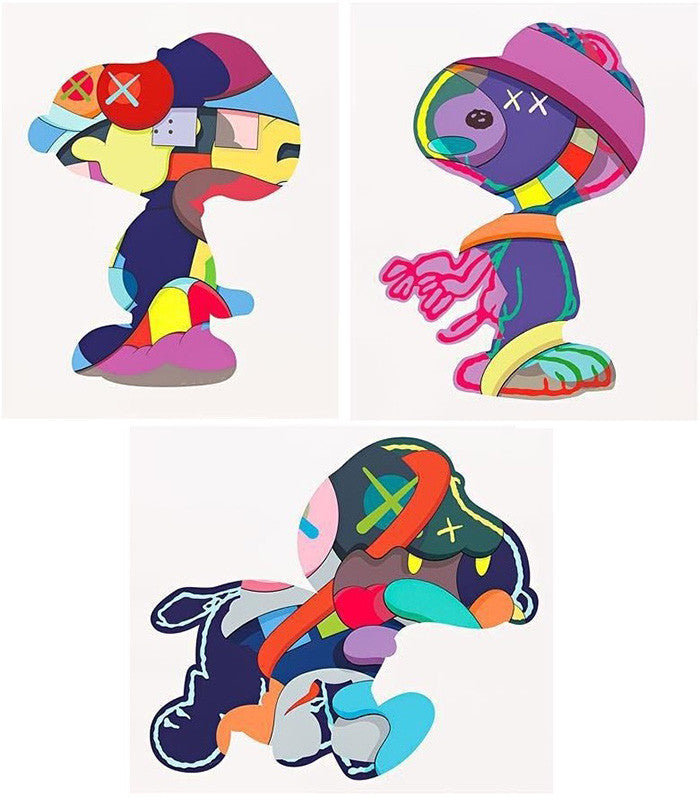 No One's Home, Stay Steady and the Things That Comfort by Kaws by Artists Misc., 2015 silkscreen
