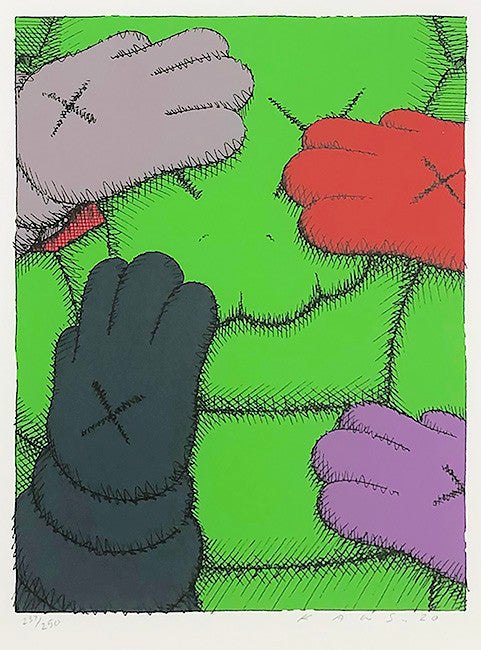 Urge #1 by Kaws by Artists Misc., 2020 screen print