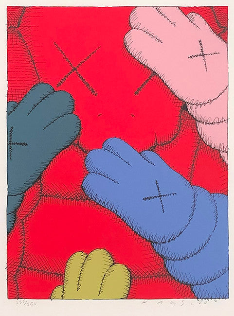 Urge #10 by Kaws by Artists Misc., 2020 screen print