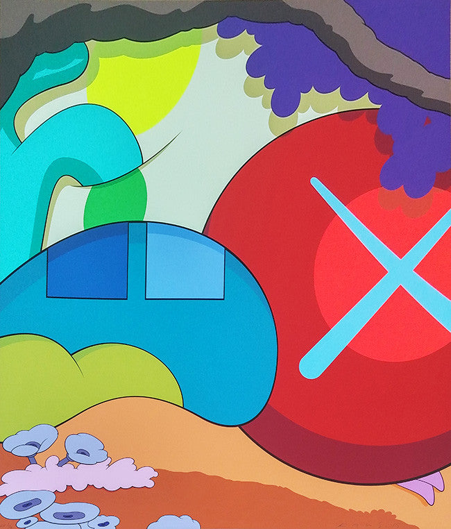 You Should Know I Know by Kaws by Artists Misc., 2015 screenprint