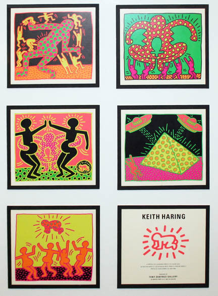 Fertility Suite (Postcards) by Keith Haring, print