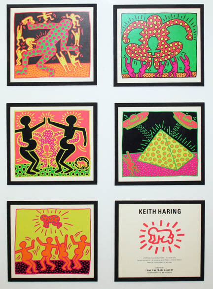 FERTILITY SUITE (POSTCARDS) BY KEITH HARING