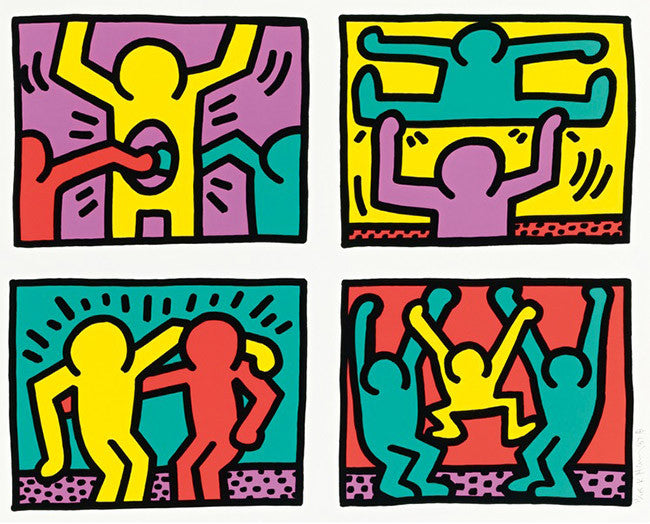 POP SHOP QUAD 1 BY KEITH HARING