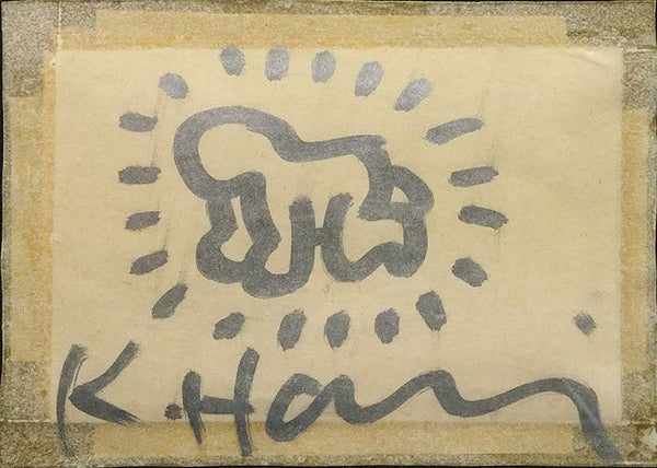 UNTITLED II BY KEITH HARING