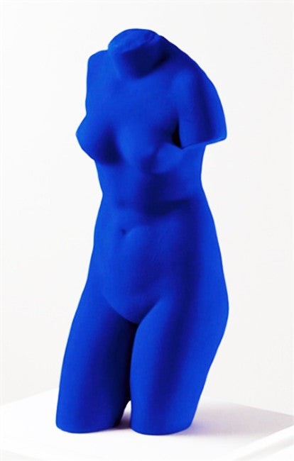 La Venus D'alexandrie (Venus Bleue), 1962/82 by Yves Klein, 1962 international klein blue pigment and synthetic resin on…