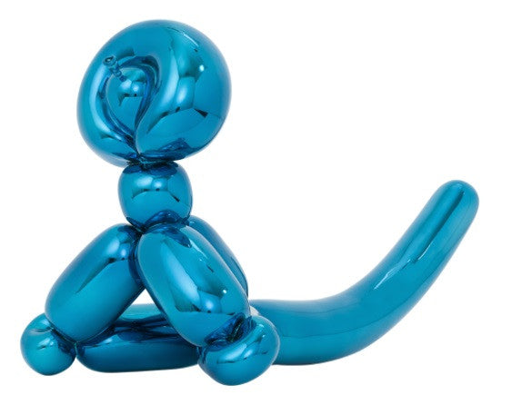 Balloon Monkey (Blue) by Jeff Koons, 2017 porcelain