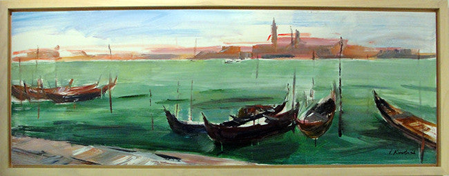 Italy by Igor Korotash, acrylic on canvas