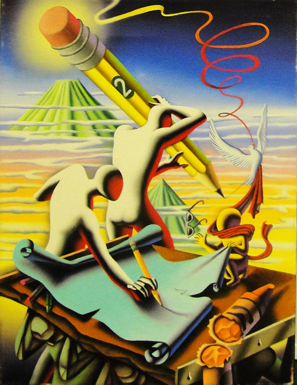 Be Sharp by Mark Kostabi