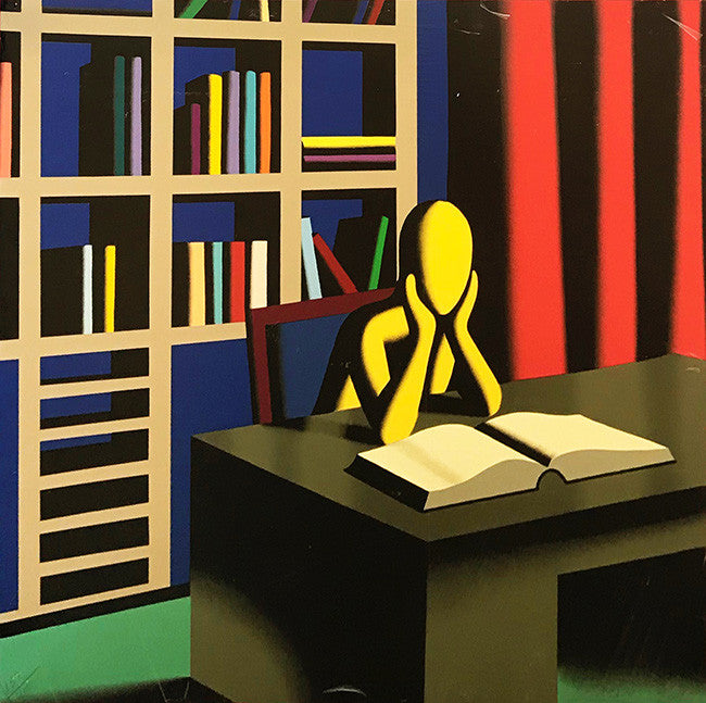 Useless Knowledge by Mark Kostabi, 2001 serigraph