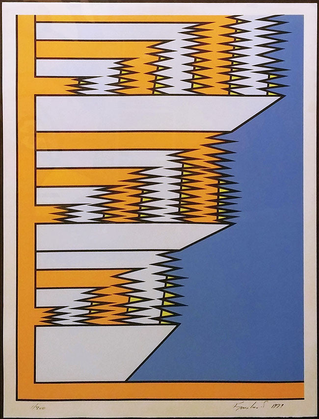 Untitled 9 by Nicholas Krushenick by Artists Misc., 1979 silkscreen