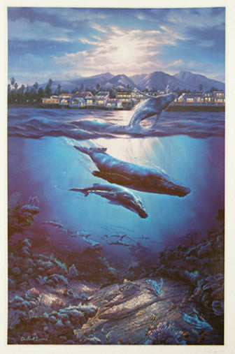 Return to Paradise by Christian Lassen, serigraph
