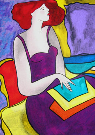 Petit Sonnet by Linda Le Kinff, 1997 serigraph