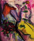 Soit Dit En Passant by Linda Le Kinff, 2001 oil on wood