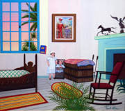 Chambre D'enfant by Fanch Ledan, 2005 acrylic on canvas