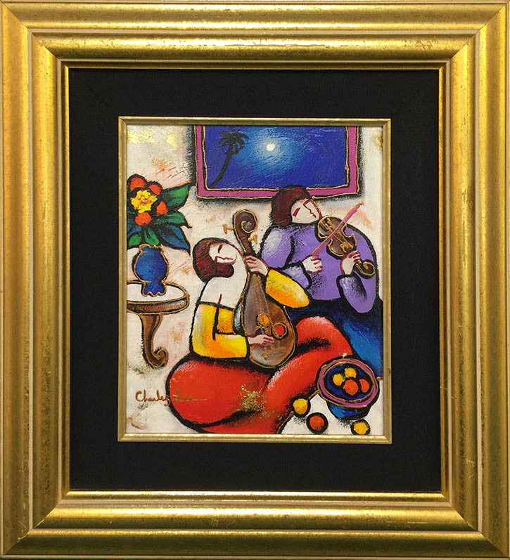 Violin Practice by Charles Lee by Artists Misc., acrylic on canvas