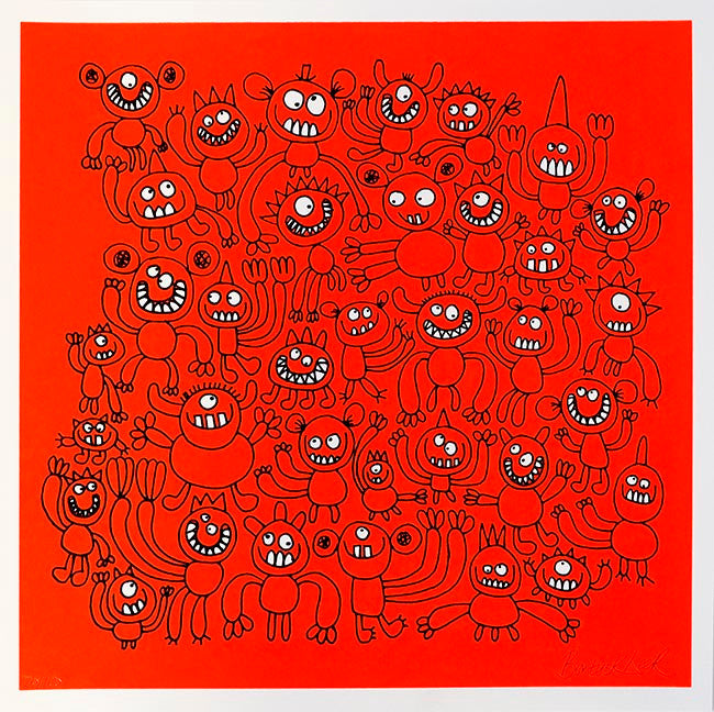 Party Party! by Bortusk Leer by Artists Misc., 2015 screenprint