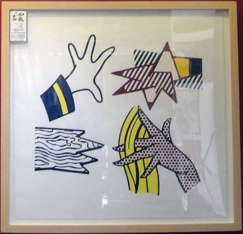 Study of Hands (Corlett 191) by Roy Lichtenstein