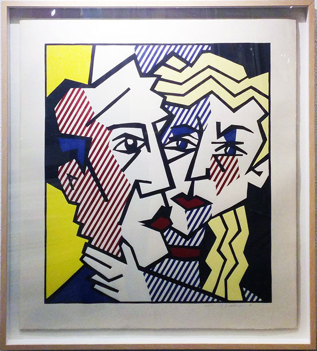 The Couple by Roy Lichtenstein — detail 2