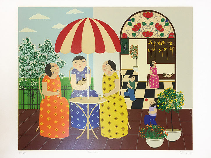Mint July by John Lim by Artists Misc., lithograph