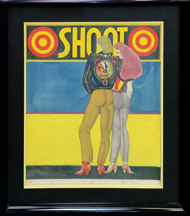 Shoot by Richard Lindner, 1969 lithograph