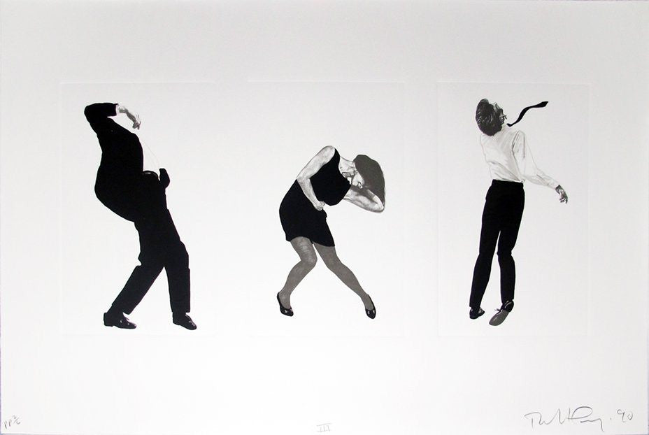 Tokyo, Seibu Department Store LTD III by Robert Longo, 1990 lithograph